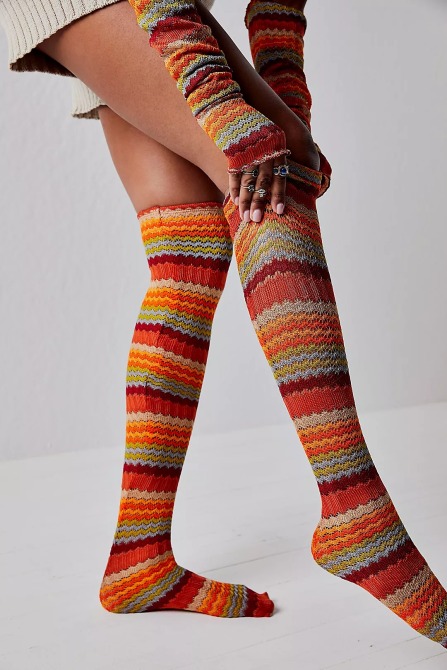 Only Hearts Kingston Thigh High Socks Free People