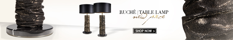 Ruchê table lamp by KOKET