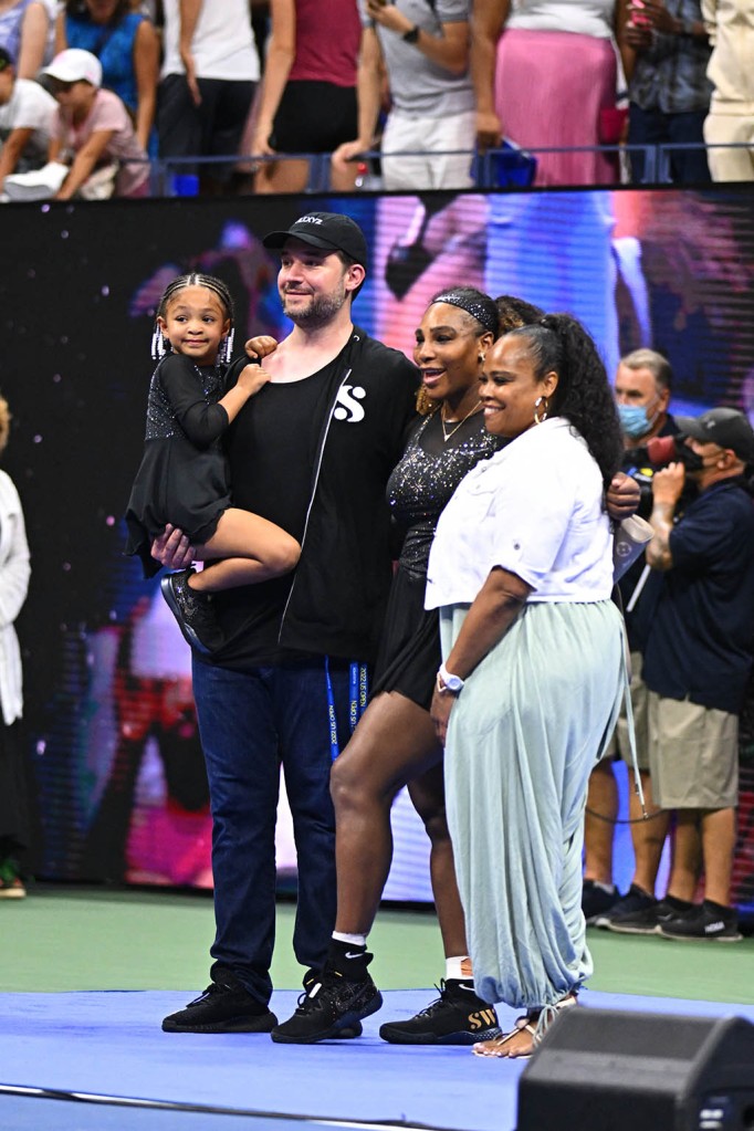 Serena Williams, Alexis Olympia Ohanian Jr., Alexis Ohanian, U.S. Open