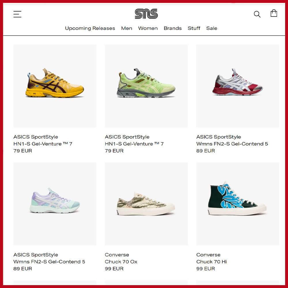 SNEAKERSNSTUFF best sneaker websites