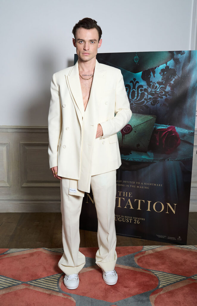 Thomas Doherty Wore Dior Men To 'The Invitation' New York Screening