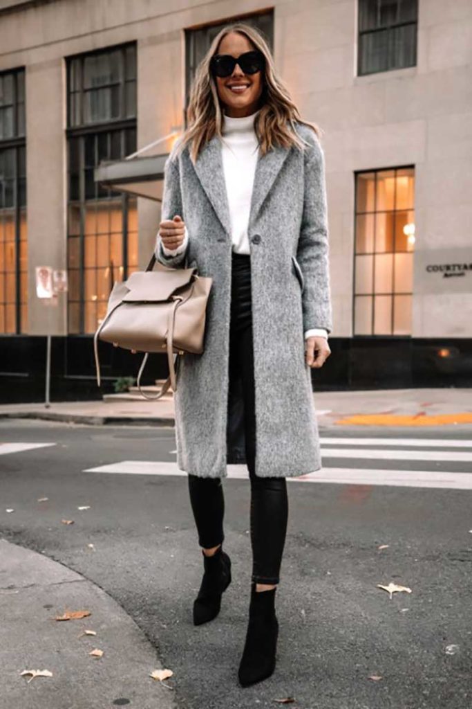 What to Wear With Leather Pants - Fashnfly