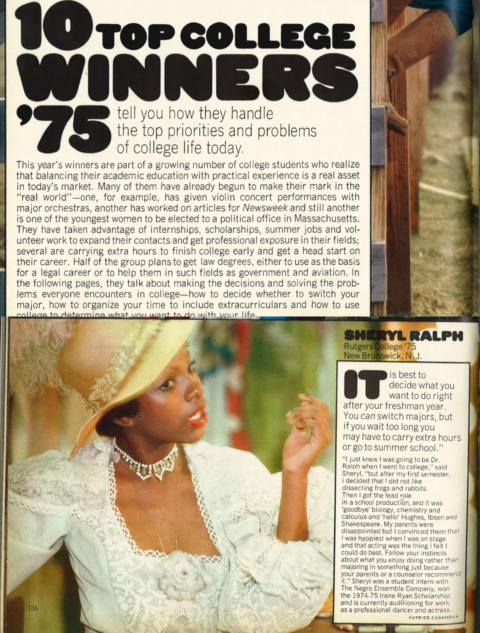 sheryl lee ralph college woman of the year