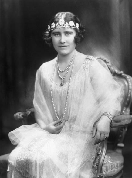 A gift to Elizabeth Bowes-Lyon— later the Queen Mother — from her parents when she married future king George VI, the Strathmore Rose tiara was crafted in England in the late 19th century. Here, Elizabeth wore the tiara in 1926 for a royal portrait. Though the tiara hasn’t been pictured on any royals since the Queen Mother’s death in 2002, perhaps its gems have. The flowers can be removed and worn as brooches, which any of the royals may have done.