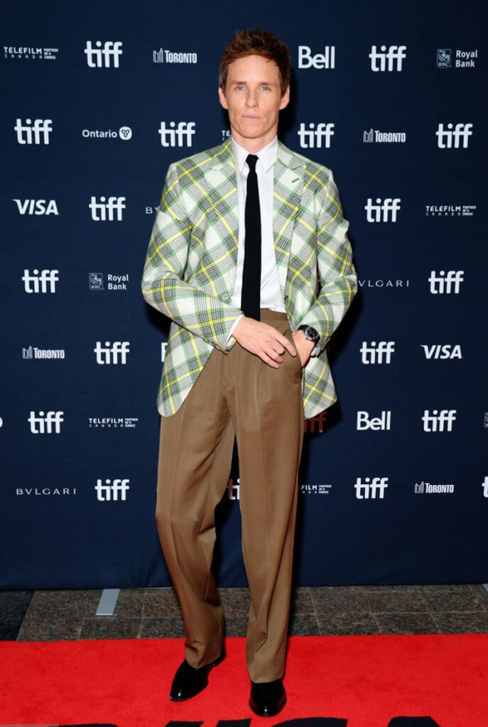Eddie Redmayne Dior Men Toronto Film Festival 