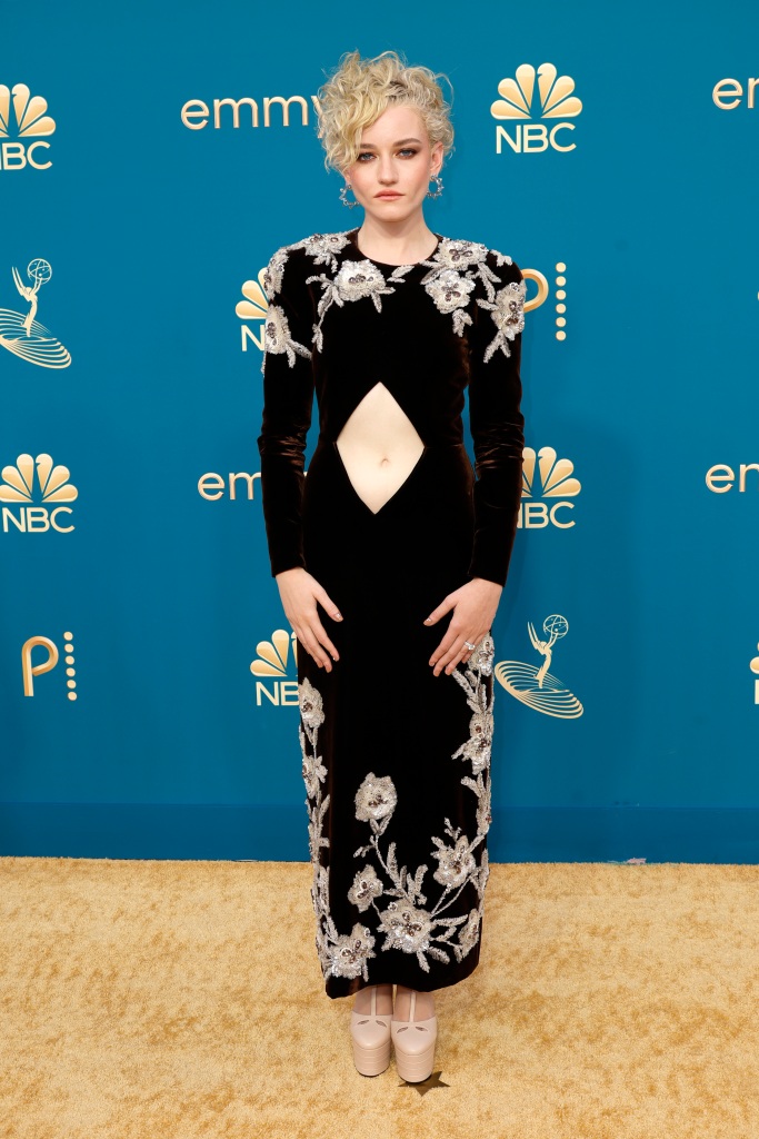 LOS ANGELES, CALIFORNIA - SEPTEMBER 12: Julia Garner attends the 74th Primetime Emmys at Microsoft Theater on September 12, 2022 in Los Angeles, California. (Photo by Frazer Harrison/Getty Images)