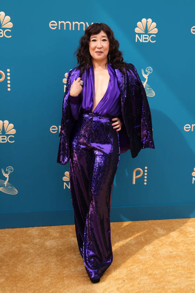 Sandra Oh in Rodarte - 2022 Emmys
