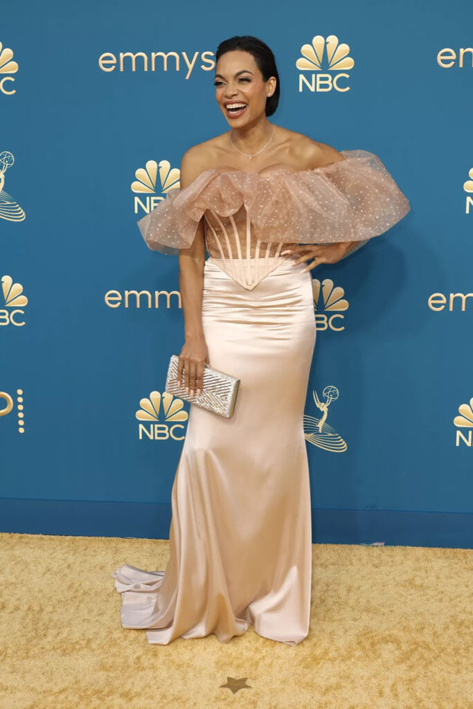 Rosario Dawson in Christian Siriano - 2022 Emmys