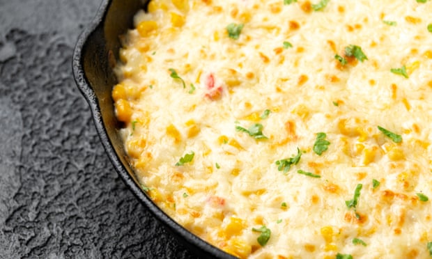 Korean corn cheese.