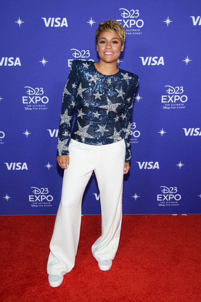 Ariana DeBose in Naeem Khan - 2022 D23 Expo