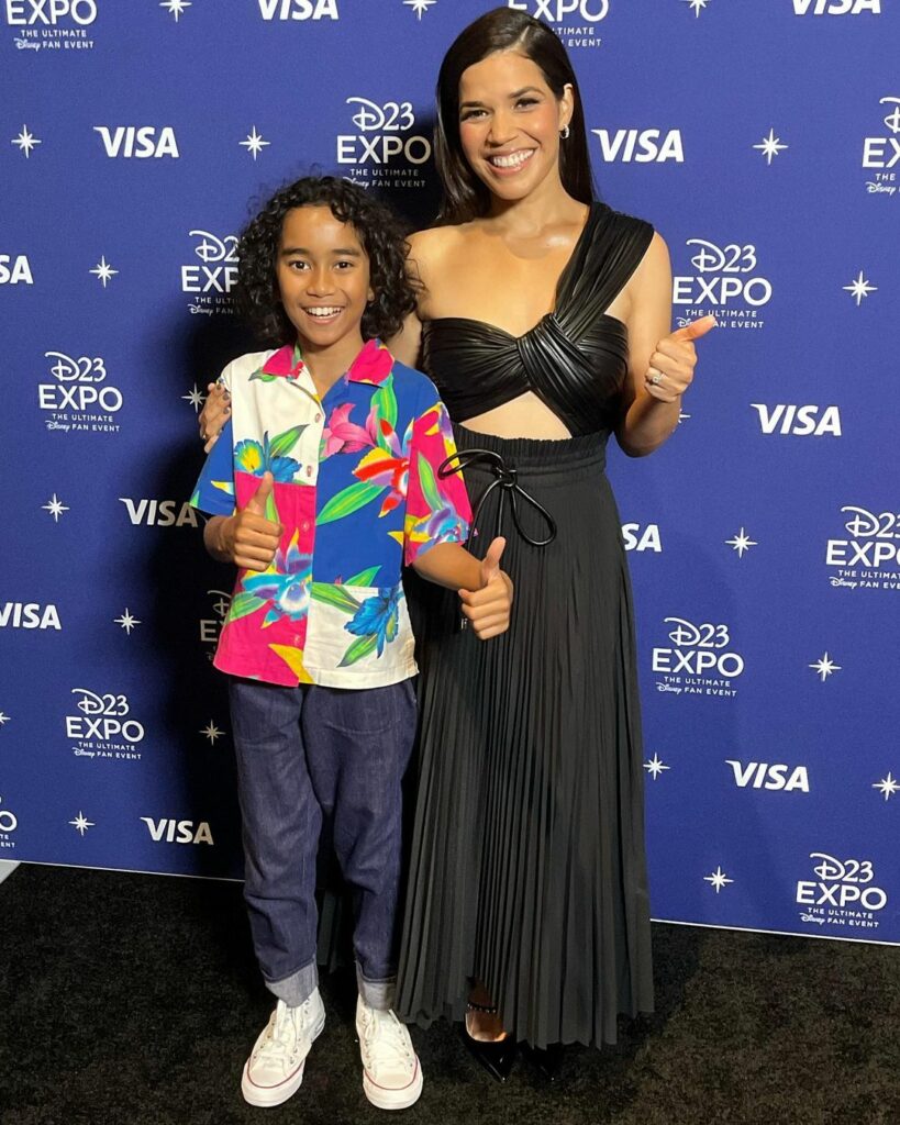 America Ferrera in A.L.C. 2022 D23 Expo