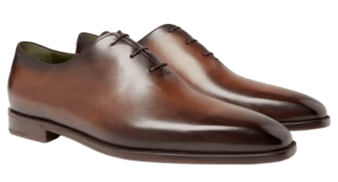 Berluti Blake Whole-Cut Venezia Leather Oxford Shoes