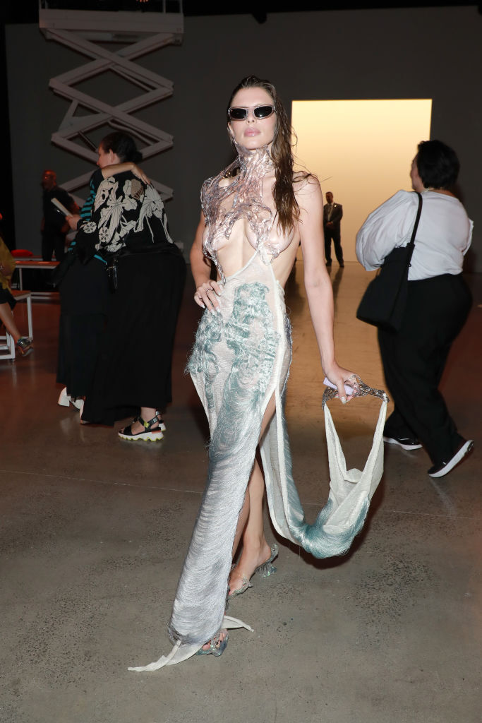 Julia Fox attends the Parsons MFA Student Show during New York Fashion Week: The Shows at Gallery at Spring Studios on Sept. 13, 2022, in New York City.