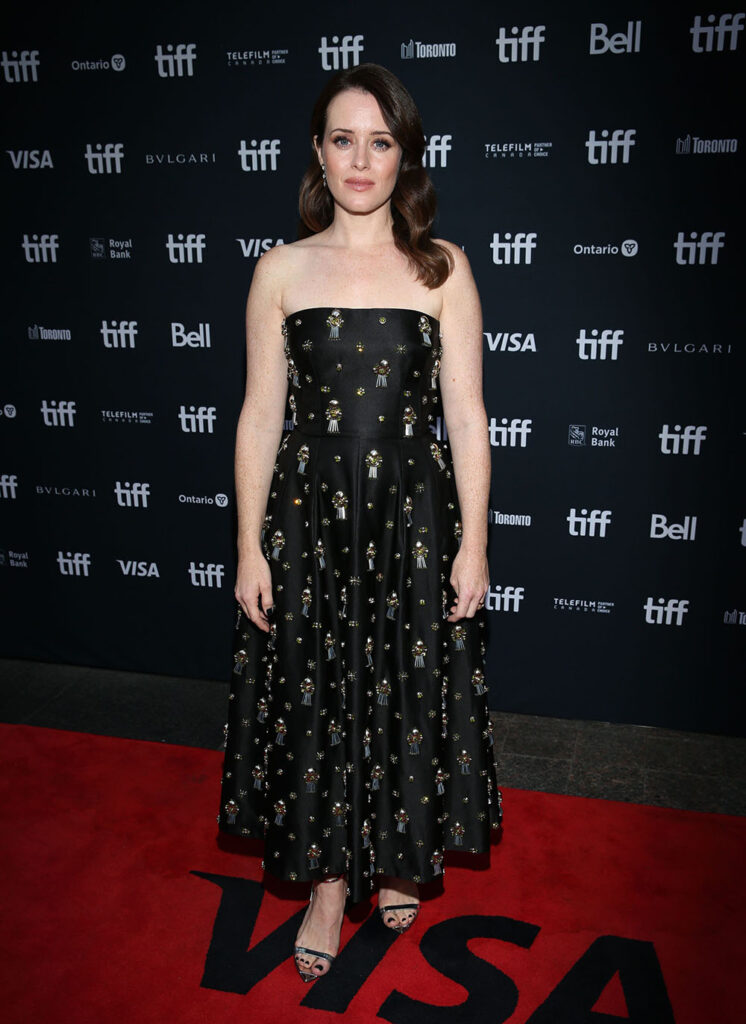 Claire Foy in Prada - 'Walking Women' Toronto Film Festival Premiere