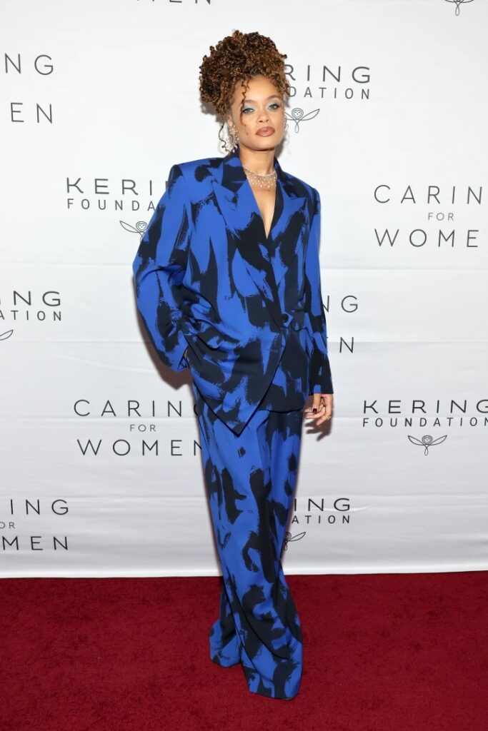 Andra Day in Alexander McQueen
Kering Foundation's Caring For Women Dinner 