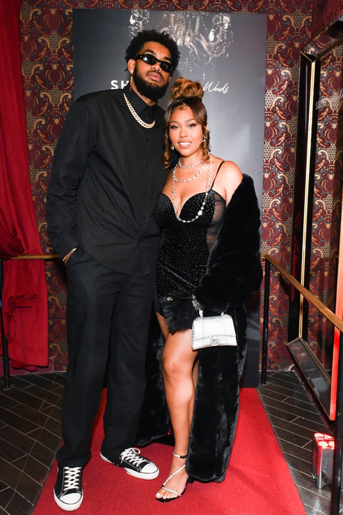 Jordyn Woods, Karl Anthony Towns, Shein Launch Party 