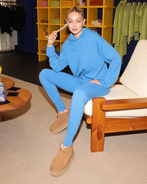 Gigi Hadid recently donned the in-demand boots at a laid-back event in New York City.
