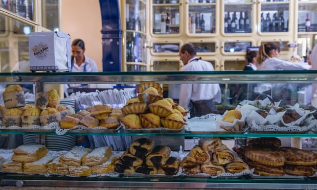 The Pastéis de Belém pastry shop and cafe in Lisbon.