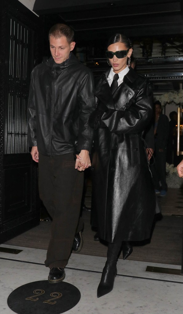 Bella Hadid, Marc Kalman, Knee High Boots, Burberry After Party