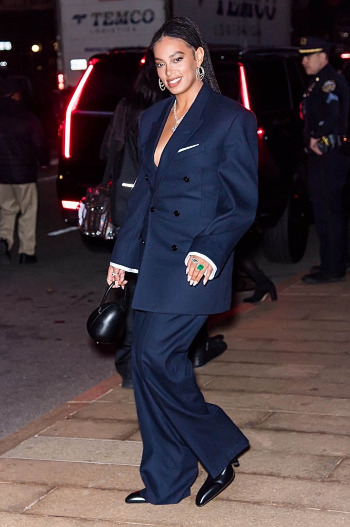 Solange Knowles, Suit, Boots, New York City Ballet Fall Fashion Gala