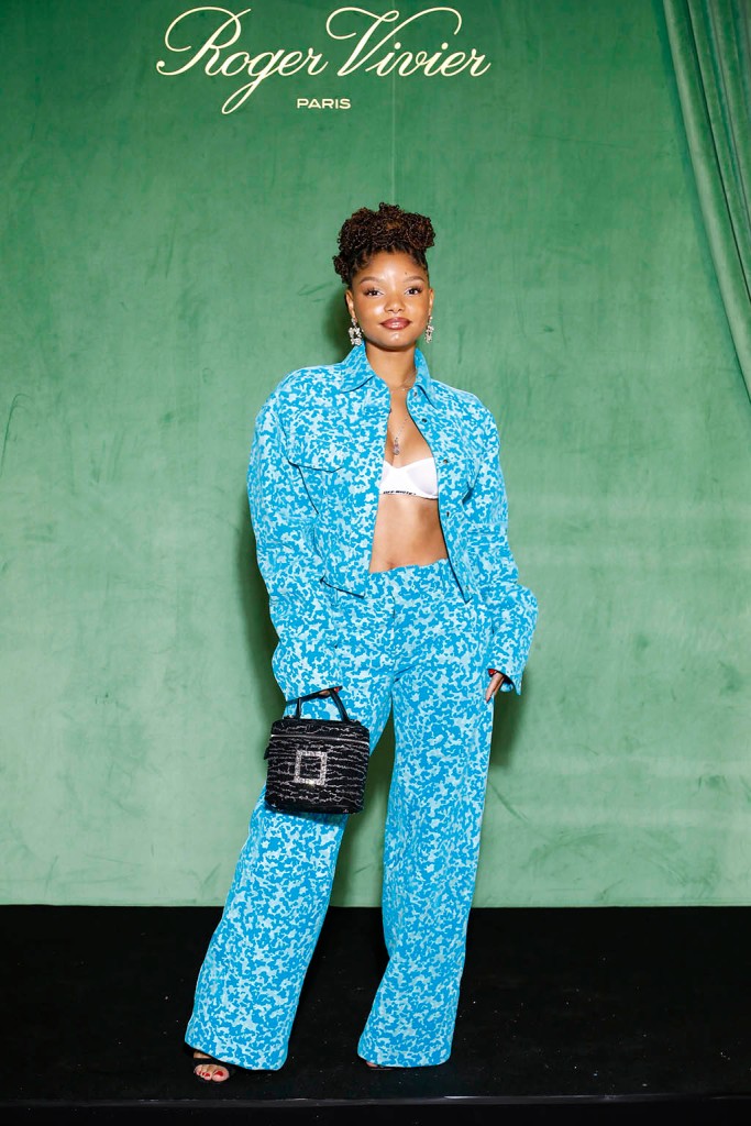 Halle Bailey, Roger Vivier, Paris Fashion Week