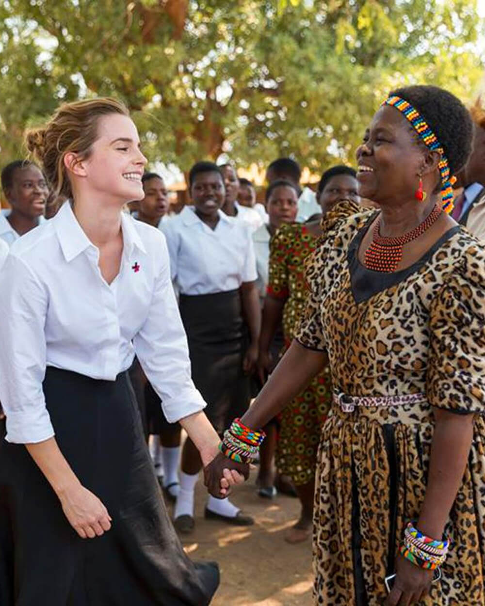 Emma Watson 'White Shirt Project' - 2014