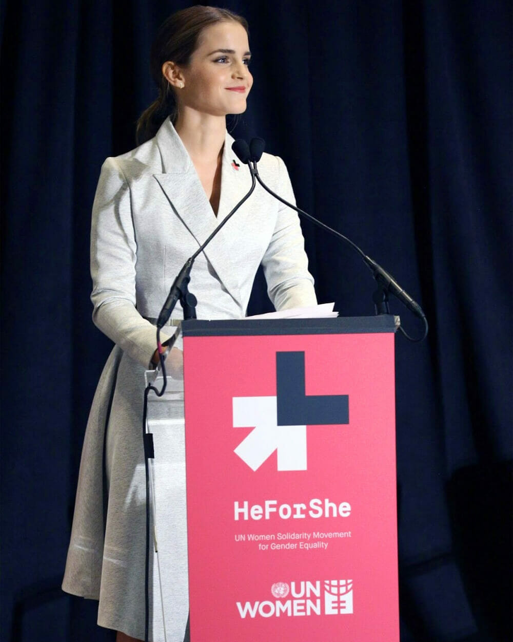 Emma Watson 'HeForShe' Campaign - 2014