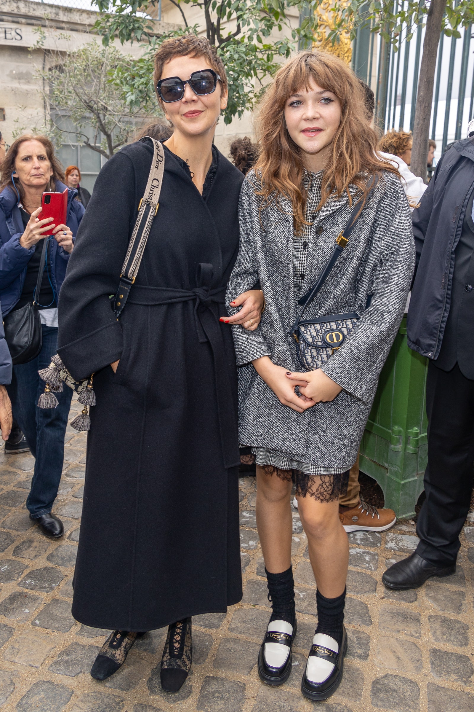 Maggie Gyllenhaal and Her Daughter Look Perfectly Preppy-Cool at Paris ...