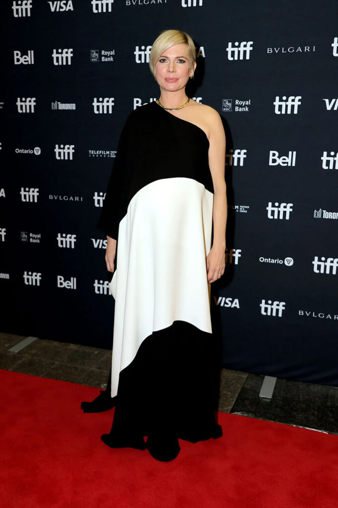 Michelle Williams Wore Valentino To 'The Fabelmans' Toronto Film Festival Premiere