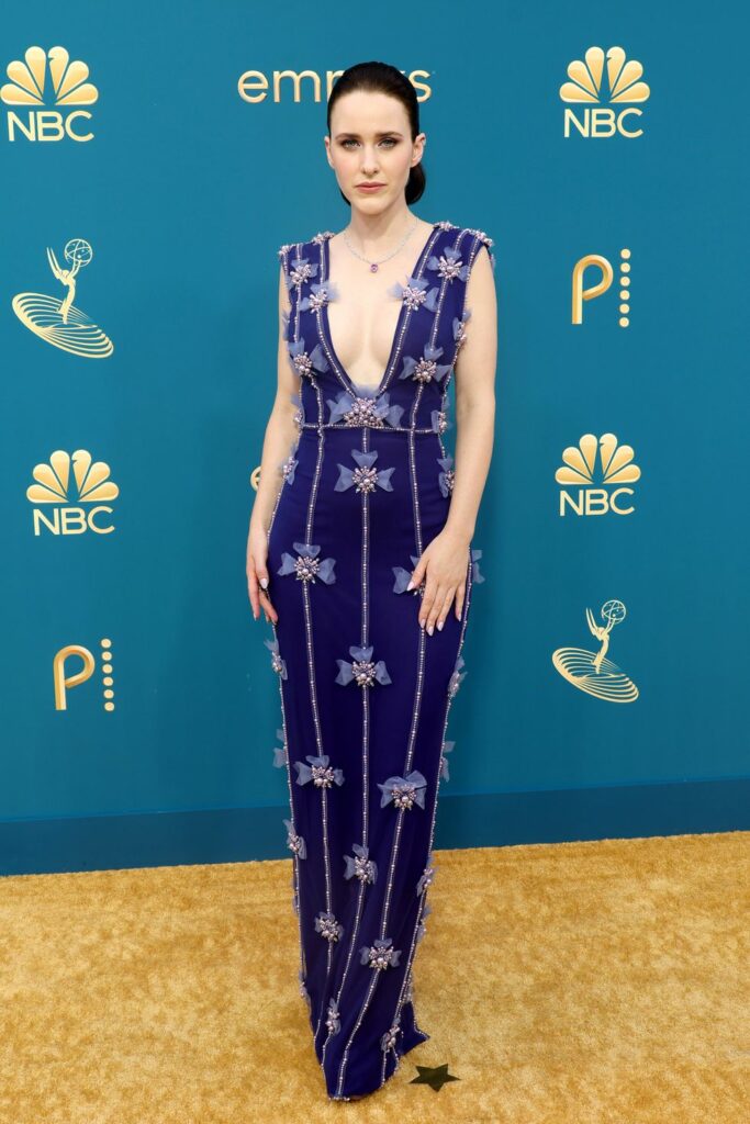 Rachel Brosnahan Wore Pamella Roland To The 2022 Emmys