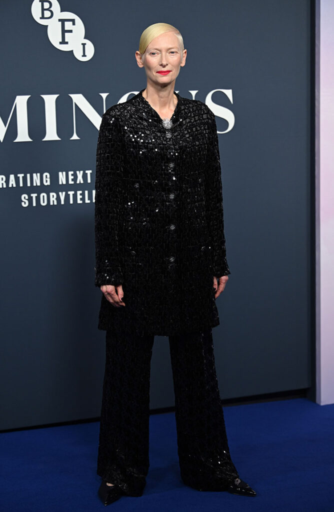 Tilda Swinton Wore Chanel To The BFI London Film Festival Luminous Gala