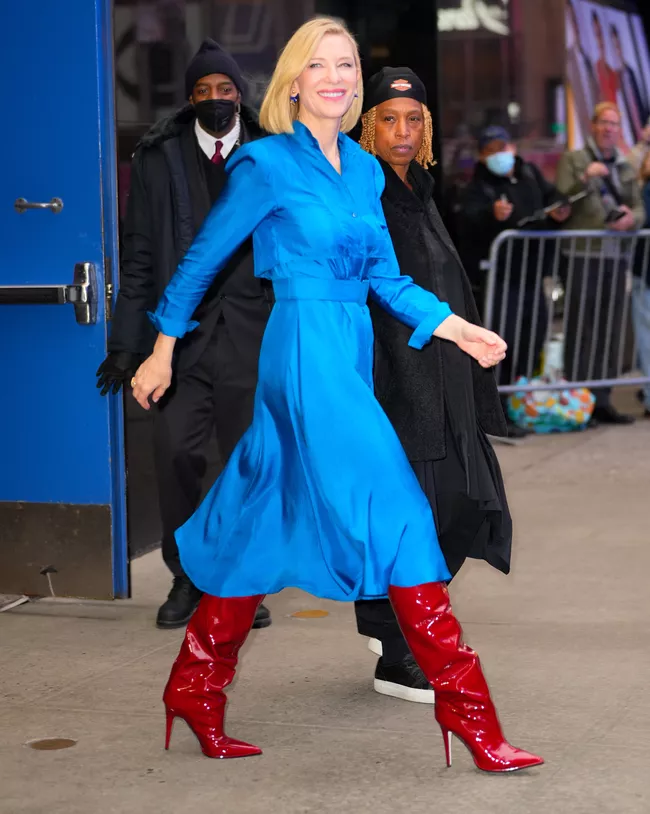 Cate Blanchett – Tar
Vintage Joanie Char Blue Dress
Good Morning America
