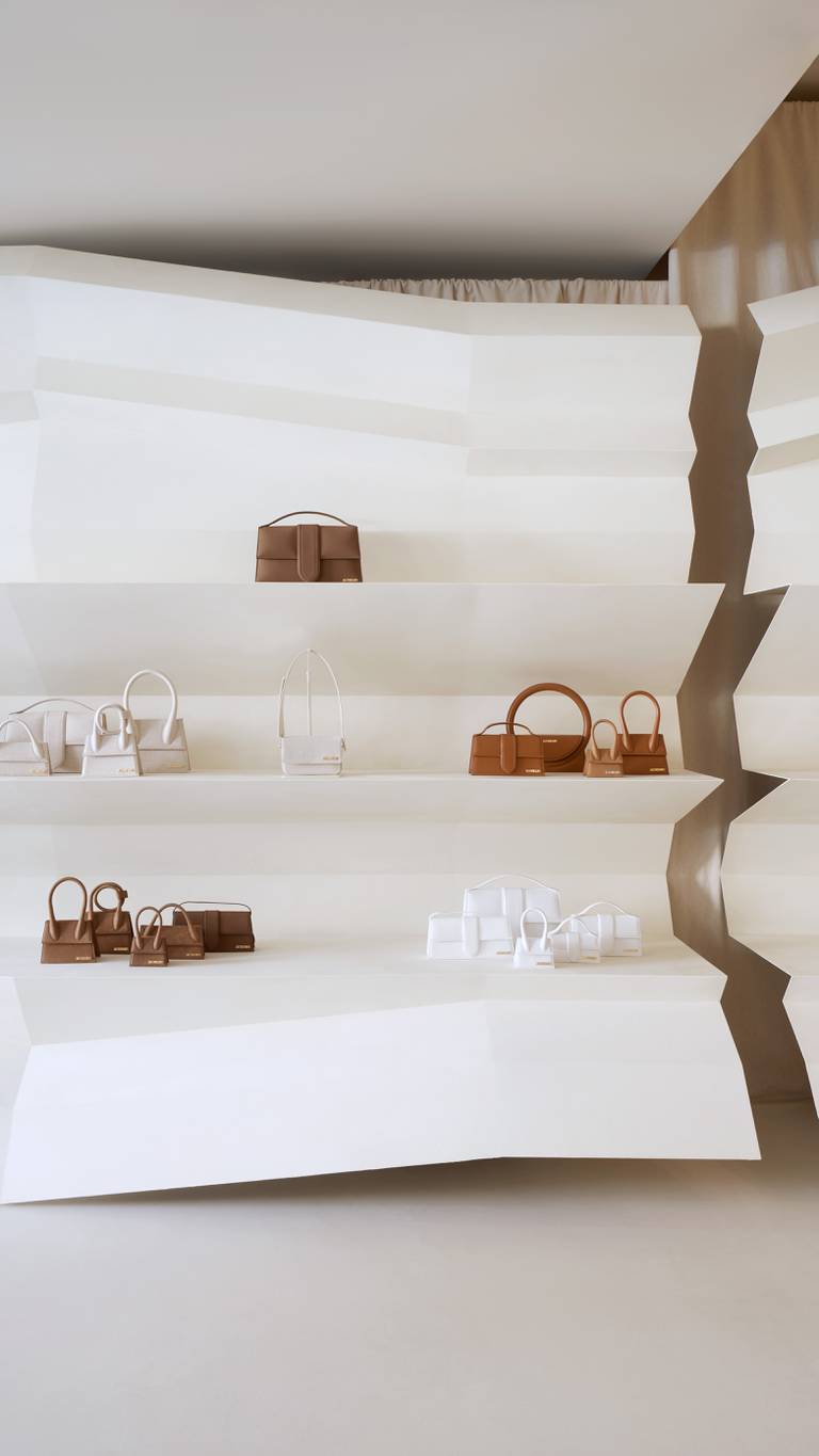 Jacquemus’ Avenue Montaigne boutique aims to put a sunny, democratic twist on the conventions of luxury fashion.