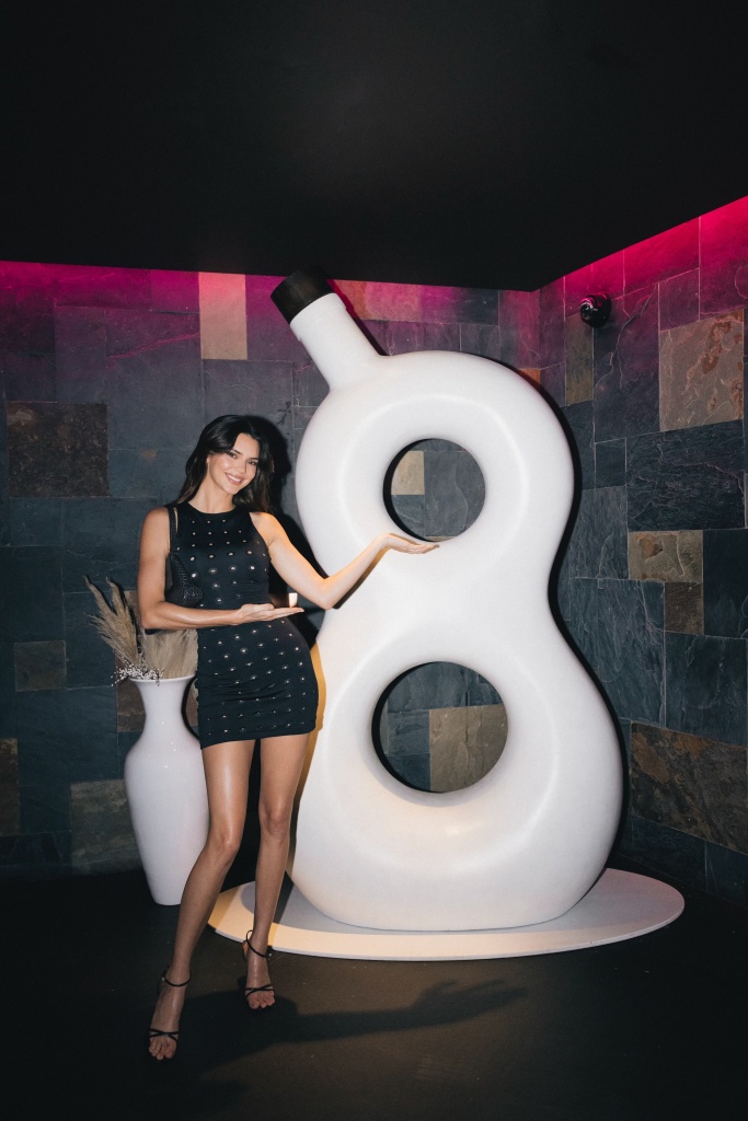 Kendall Jenner attends the Nevada launch of her new Añejo Reserve, Eight Reserve by 818, at Hakkasan Las Vegas Restaurant &amp; Nightclub on Oct. 6.