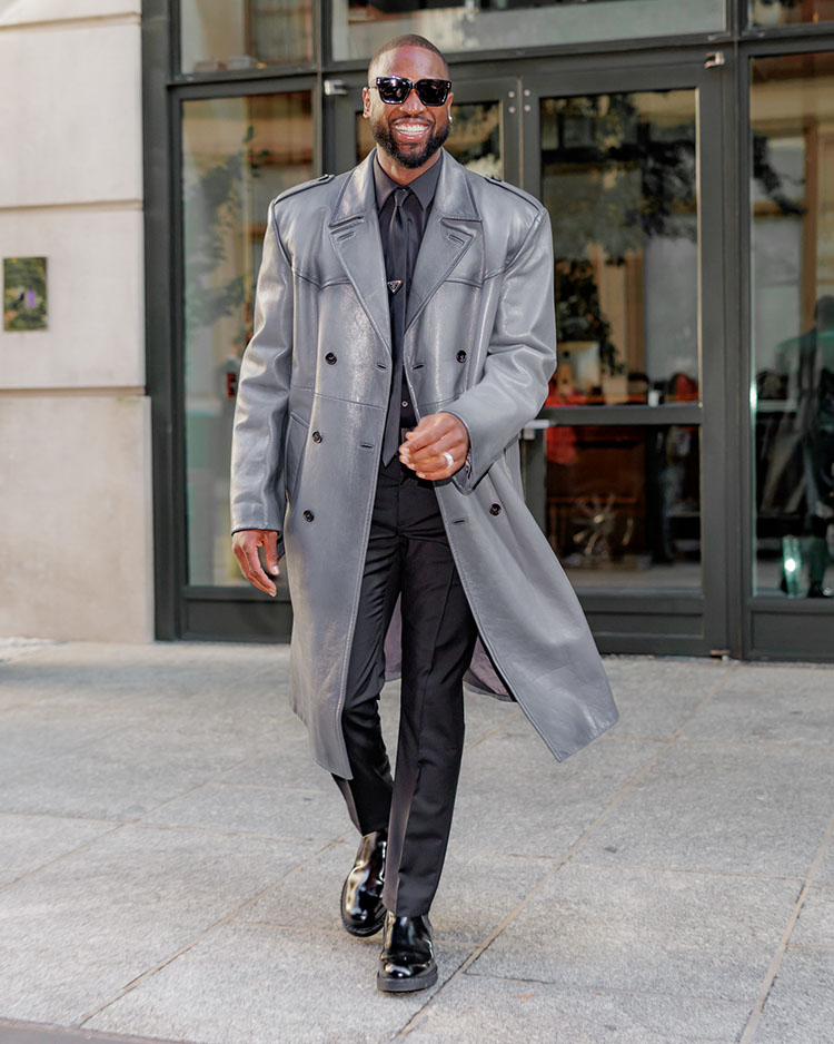 Dwyane Wade in Prada