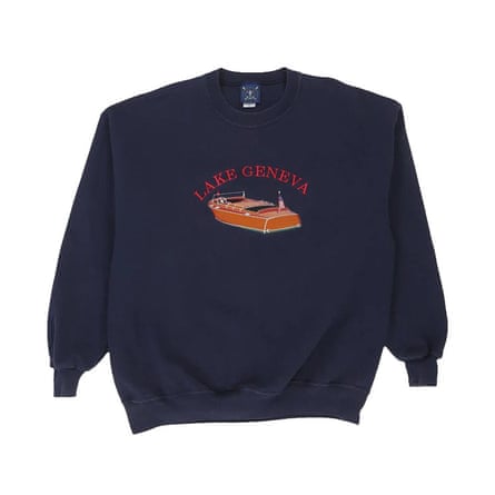 Navy ‘Lake Geneva’, £35, thrifted.com