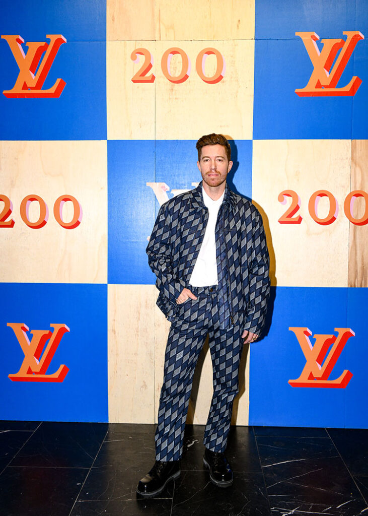 Shaun White 
Louis Vuitton 200 Trunks, 200 Visionaries: The Exhibition 