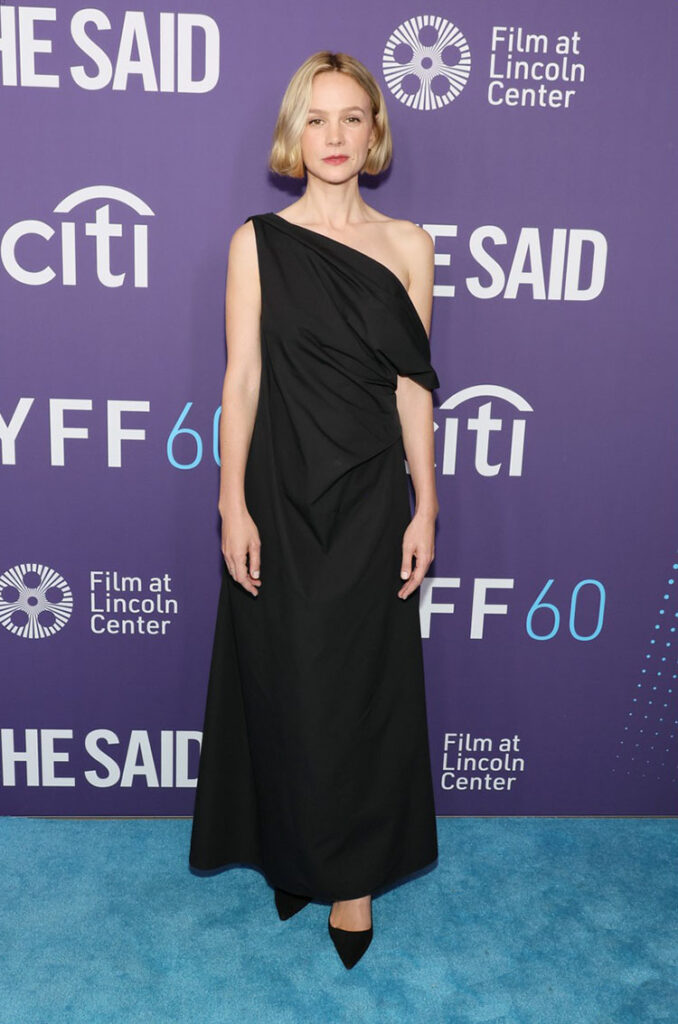 'She Said' New York Film Festival Premiere With Carey Mulligan in The Row