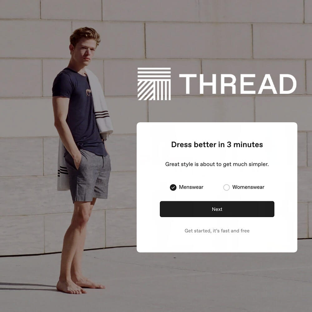 Thread London fashion startup