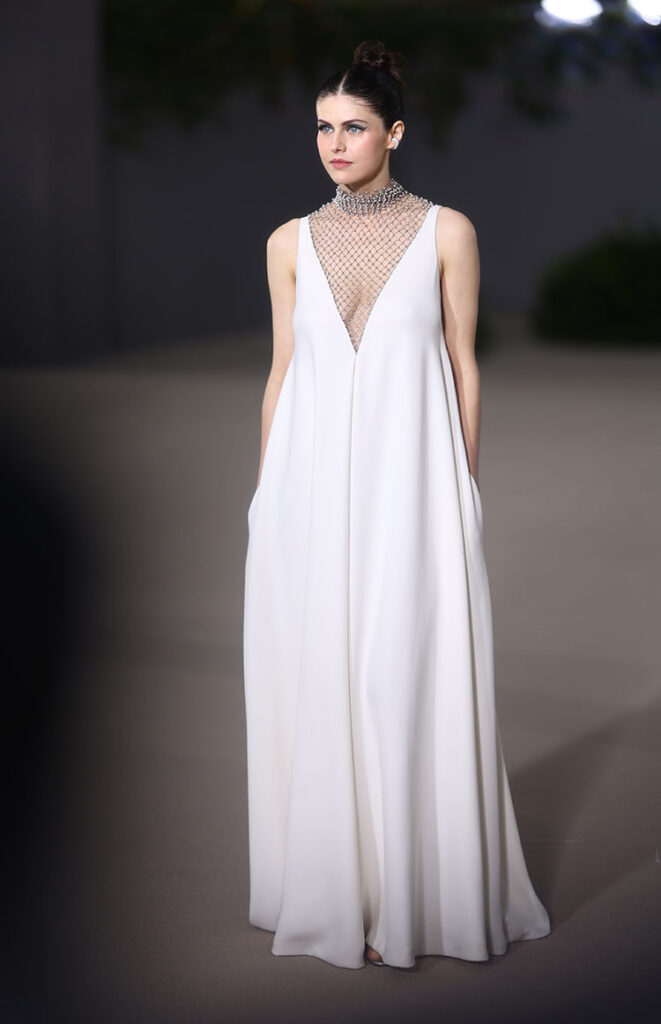 Alexandra Daddario
Dior @ The Academy Museum Gala