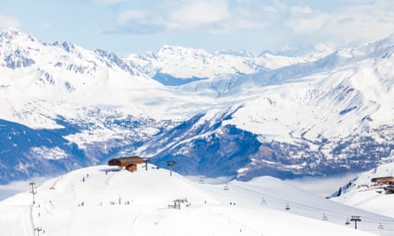 View of ski resort