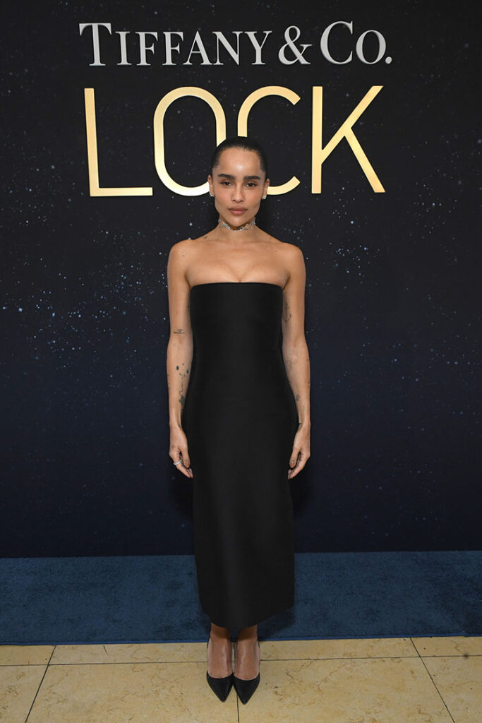 Zoe Kravitz
The Row
Tiffany & Co. celebrates the launch of the Lock Collection