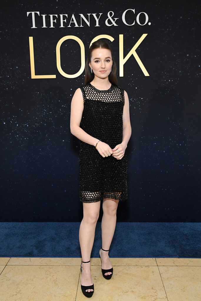 Kaitlyn Dever 
Dior
Tiffany & Co. celebrates the launch of the Lock Collection