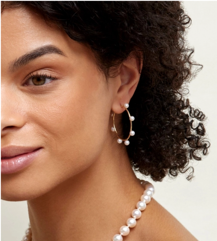 fall  must have fashion Freshwater pearl earrings from The Pearl Source
