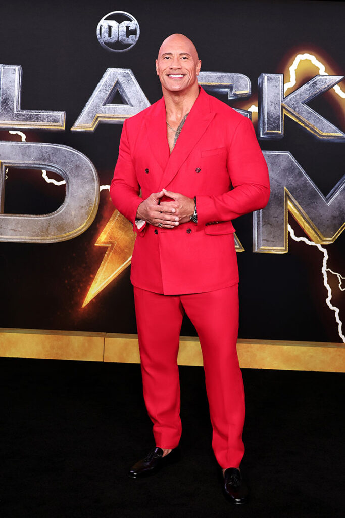 The Rock Red Suit
Black Adam
Dolce & Gabbana
