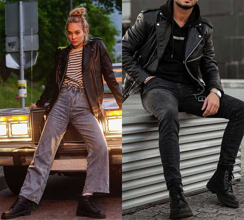 What Shoes To Wear With A Leather Jacket?