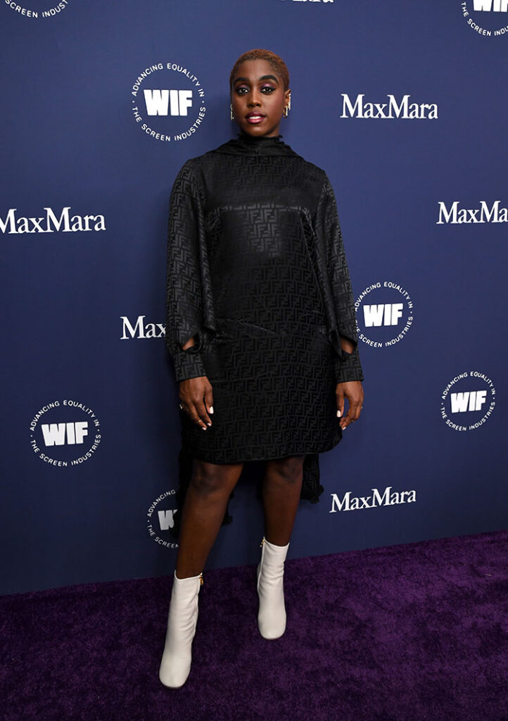 Lashana Lynch attends WIF Honors celebrating Women “Forging Ahead” in Entertainment