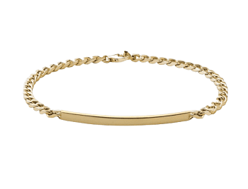 Miansai 3mm ID Chain Bracelet, Gold Vermeil