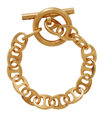MAPLE Gold-Plated Chain Bracelet