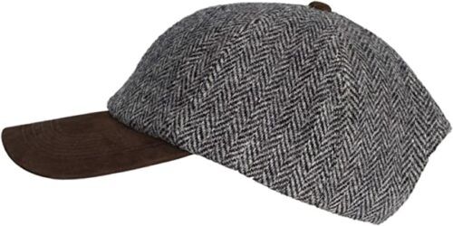 Walker and Hawkes Harris Tweed Baseball Cap